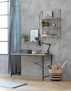 Bureau VANDBORG 60x120 eiken/zwart