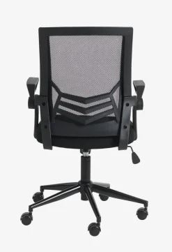 Bureaustoel ASPERUP zwarte mesh en stof