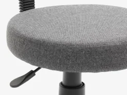 Bureaustoel MULDBJERG donkergrijze stof/zwart