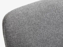 Bureaustoel MULDBJERG donkergrijze stof/zwart