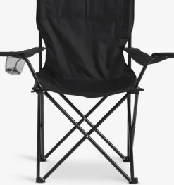 Campingstoel HALDBAKKEN zwart