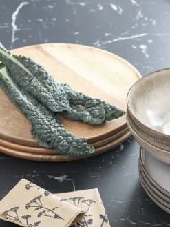 Decoratieve schaal GERNER Ø30cm hout