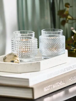 Decoratieve schaal JESPER B14xL25cm wit