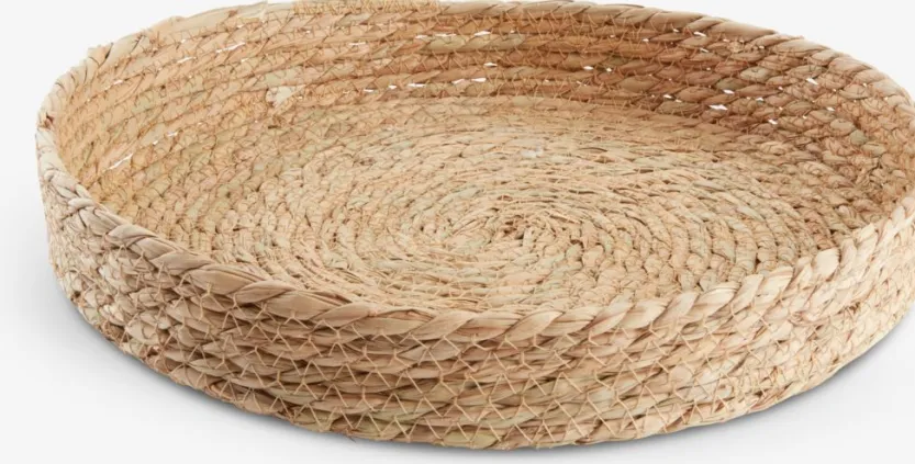 Decoratieve schaal JOAR Ø35xH5cm zeegras