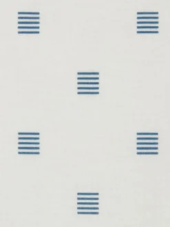 Dekbedovertrek ANNIKA 140x200 blauw/wit