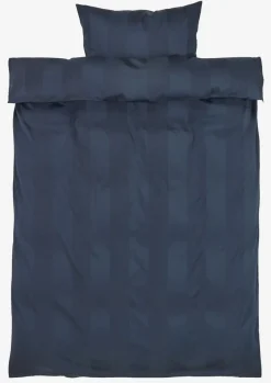 Dekbedovertrek BARBO satijn 140x200 donkerblauw