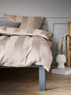 Dekbedovertrek BARBO satijn 200x220 zand