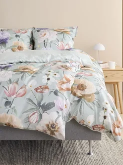 Dekbedovertrek ERNA satijn 140x200 roze