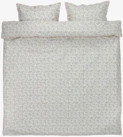 Dekbedovertrek INGA percal 240x220 grijs