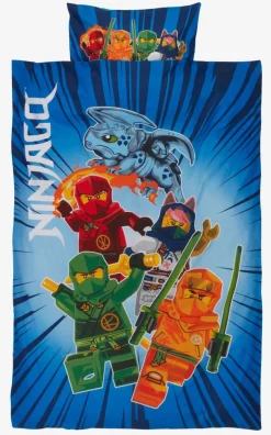 Dekbedovertrek LEGO NINJAGO 140x200 blauw