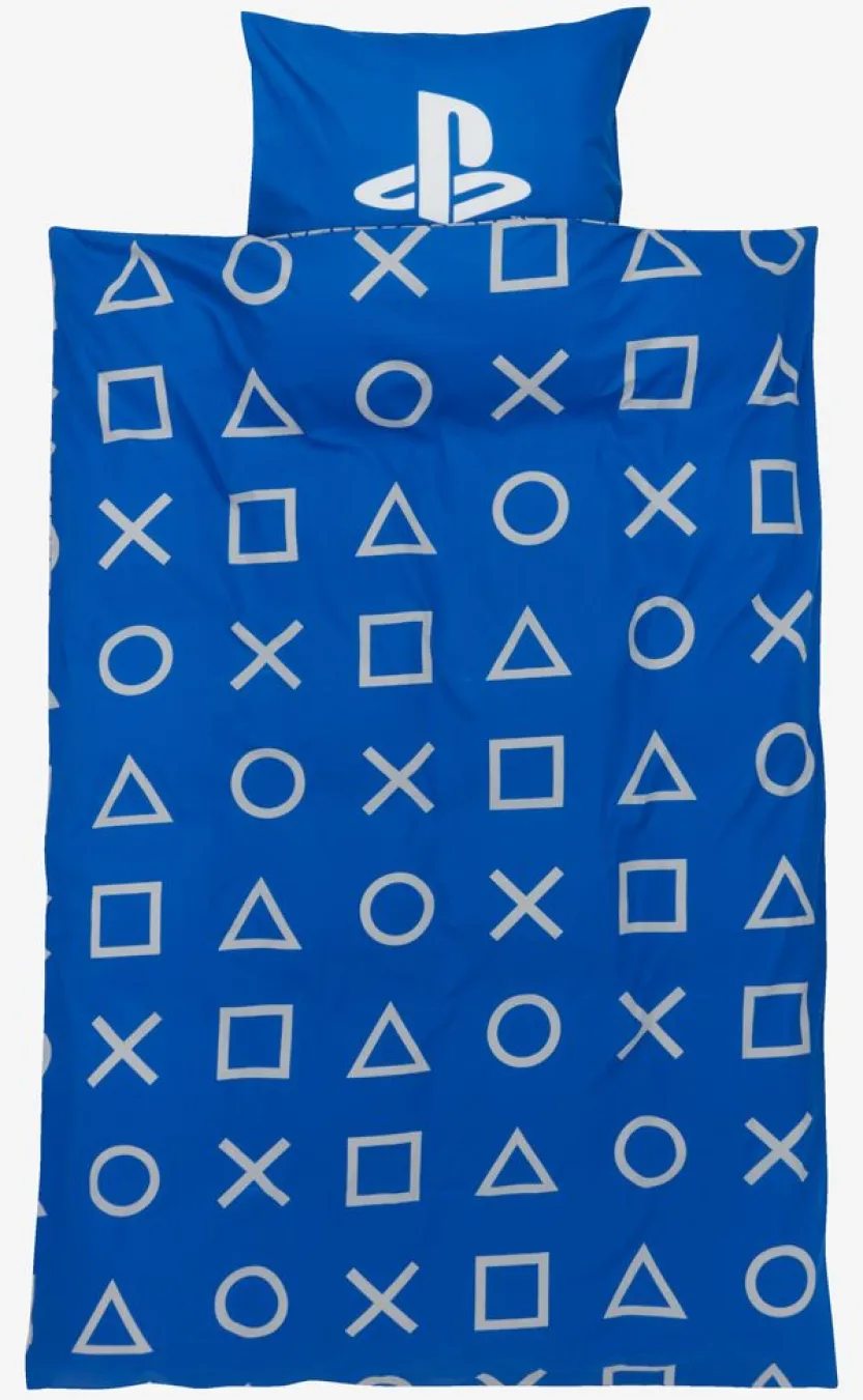 Dekbedovertrek PLAYSTATION 140x200 blauw