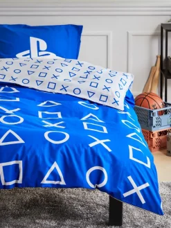 Dekbedovertrek PLAYSTATION 140x200 blauw
