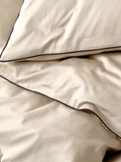 Dekbedovertrek SANNA satijn 140x200 zand