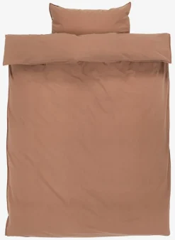 Dekbedovertrek SANNE 140x200 bruin
