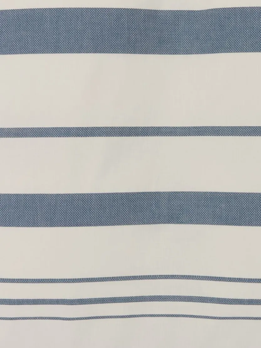 Dekbedovertrek SILJE geverfde garen 140x200 navy