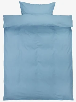 Dekbedovertrek TINNE crepe 140x200 lichtblauw