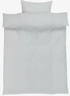 Dekbedovertrek TINNE crêpe 140x200 wit