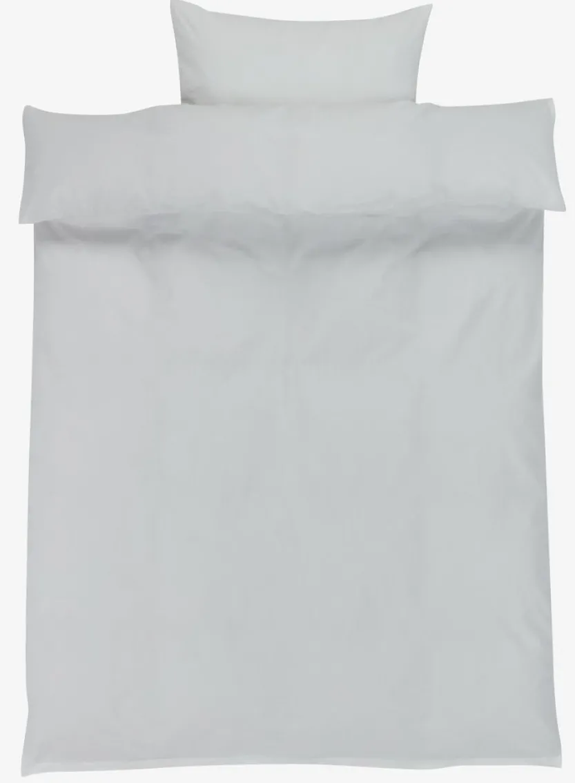 Dekbedovertrek TINNE crêpe 140x200 wit