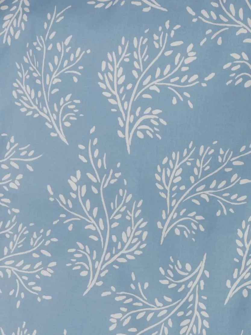 Dekbedovertrek VIOLA satijn 140x200 blauw