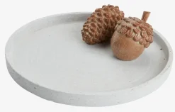 Dennenappels SANDSTEN Ø5xH9cm 2 stuks