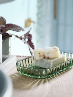 Dienblad KATTARP 12x19 cm groen