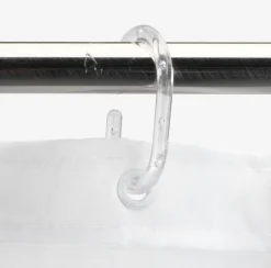 Douchegordijn TOTRA 150x200 zwart/wit