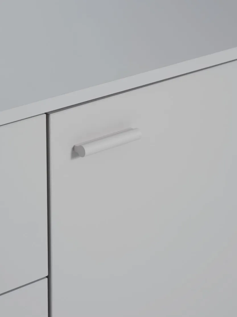 Dressoir BELLELUND 2 deuren 3 lades beige