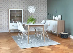 Dressoir GAMTOFTE 3 deuren eiken/wit