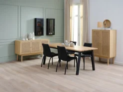 Dressoir HALMSTAD 3 deuren eiken