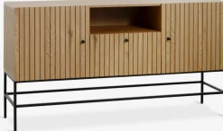 Dressoir HEMDRUP 2 deuren 1 lade eiken kleur