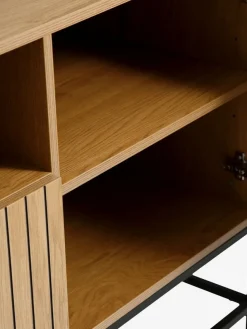 Dressoir HEMDRUP 2 deuren 1 lade eiken kleur