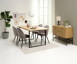 Dressoir HEMDRUP 2 deuren eiken