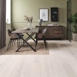 Dressoir HORNBORG 2 deuren 3 lades donker eiken