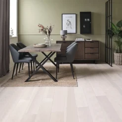 Dressoir HORNBORG 2 deuren 3 lades donker eiken