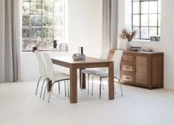 Dressoir JUNGEN 2 deuren 3 lades wild eiken kleur