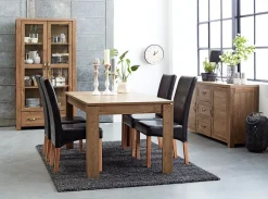 Dressoir JUNGEN 2 deuren 3 lades wild eiken kleur