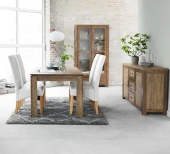 Dressoir JUNGEN 2 deuren 3 lades wild eiken kleur