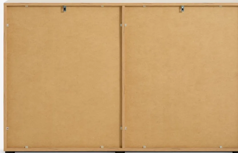 Dressoir LINTRUP 1 deur 3 lades eiken kleur