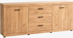 Dressoir LINTRUP 2 deuren 3 lades eiken kleur