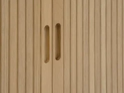 Dressoir LYNGVIG 160 cm 2 tambour deuren naturel eiken