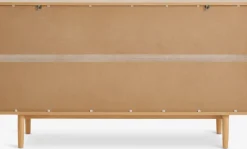 Dressoir MARSTRAND 2 deuren 3 lades naturel eik