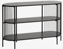 Dressoir SNESLEV 2 schappen zwart