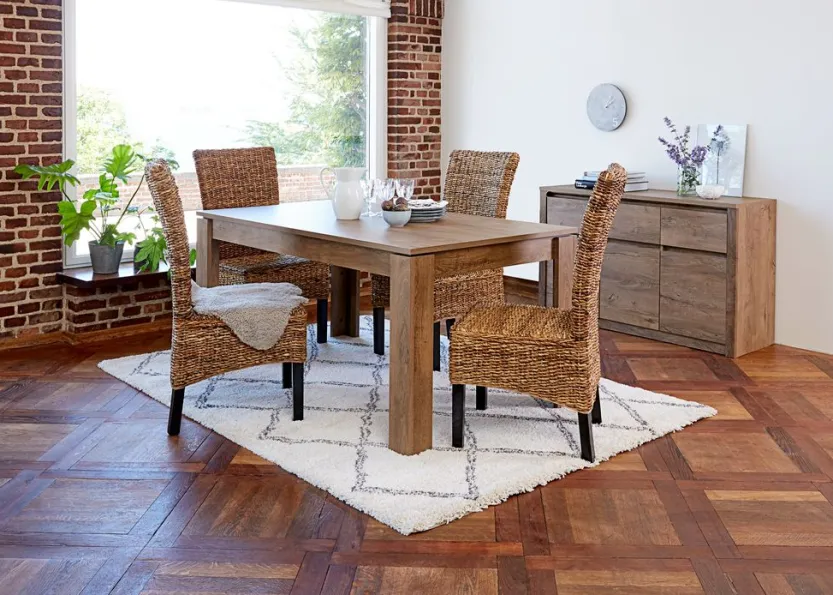 Dressoir VEDDE 3 deuren 3 lades eiken