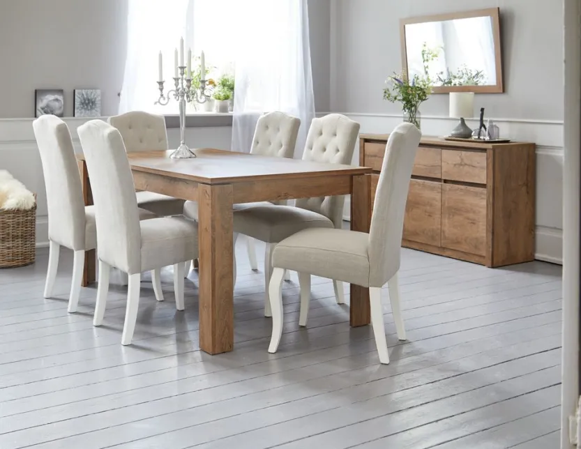 Dressoir VEDDE 3 deuren 3 lades eiken