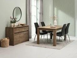 Dressoir VEDDE 3 deuren 3 lades eiken