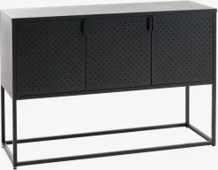 Dressoir VIRUM 3 deuren zwart