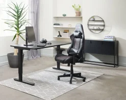 Dressoir VIRUM 3 deuren zwart