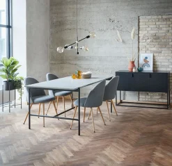 Dressoir VIRUM 3 deuren zwart