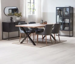 Dressoir VIRUM 3 deuren zwart