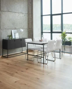 Dressoir VIRUM 3 deuren zwart